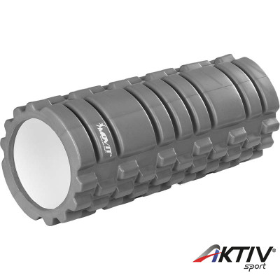 Masszázs henger MOVIT 33x14 cm szürke