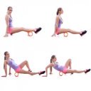 Masszázs henger MOVIT 33x14 cm szürke