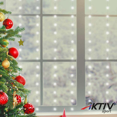 Fényfüggöny Micro LED 3x2 m hidegfehér