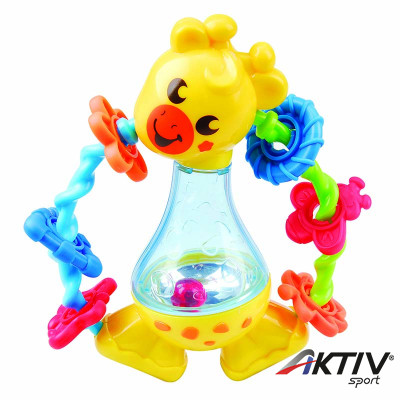 Zsiráfos bébi csörgő