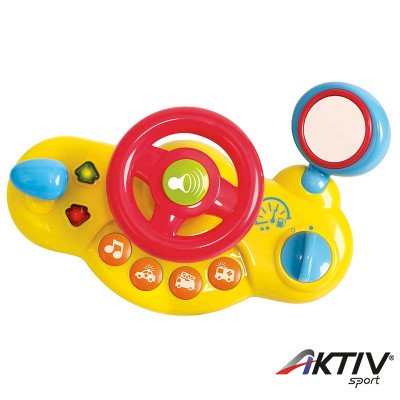 Bébi autó műszerfal fénnyel és hanggal