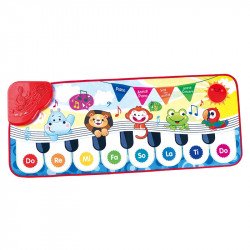 Állatos zenélő szőnyeg Sportszer Playgo