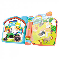 Zenélő állatos képeskönyv Készségfejlesztő játékok Playgo