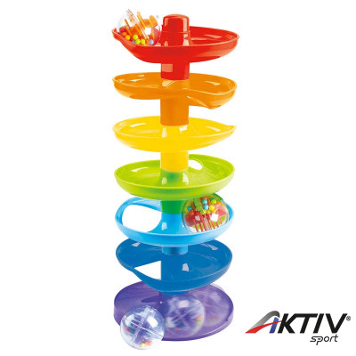 Szivárvány bébi golyópálya