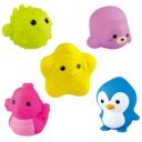 Vizet spriccelő puha tengeri állatkák 5 db-os