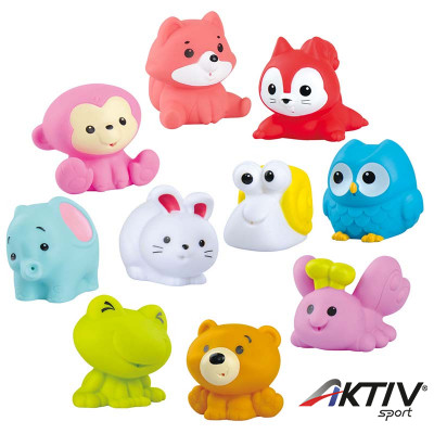 Vizet spriccelő puha erdei állatkák