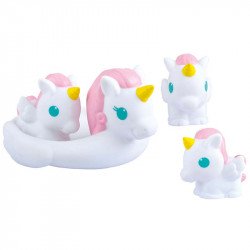 Unikornis család fürdőjáték Vízi játékok Playgo