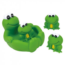 Vidám lebegő békacsalád Vízi játékok Playgo