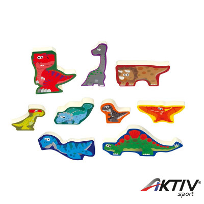 Formapuzzle dínó család