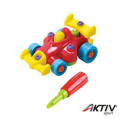 Járműszerelő szett csavarhúzóval versenyautó