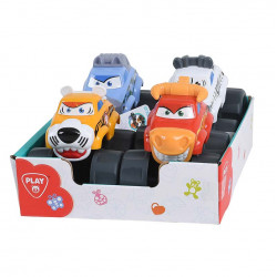 Állatos bébiautó tigris, víziló, zebra, bika