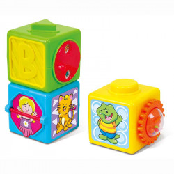 Bébijáték aktív kockák