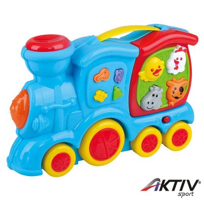 Zenélő állatos vonat