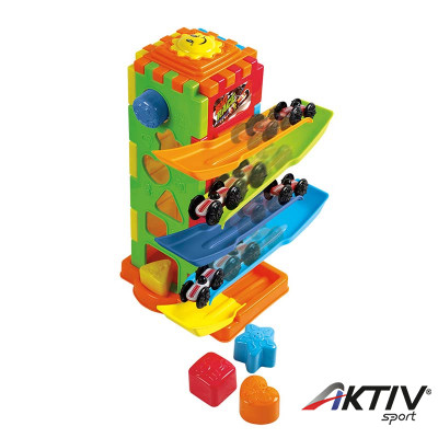 Készségfejlesztő toronyjáték 5 az 1-ben