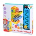 Készségfejlesztő toronyjáték 5 az 1-ben