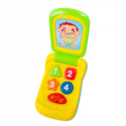 Összecsukható bébi mobiltelefon hanggal és világítással Készségfejlesztő játékok Playgo