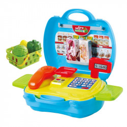 Kofferes mini pénztárgép készlet Sportszer Playgo