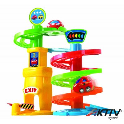 Bébijáték szuper autós spirálpálya