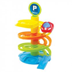 Bébi autós spirálpálya Készségfejlesztő játékok Playgo