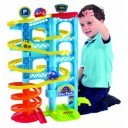 Bébi autós golyópálya toronyparkoló