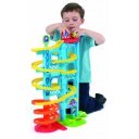 Bébi autós golyópálya toronyparkoló