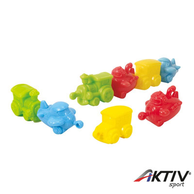 Műanyag járműkészlet egymáshoz csatlakoztat-hatóak