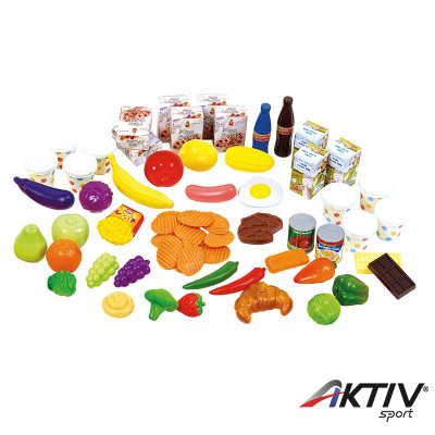 Műanyag élelmiszer szett