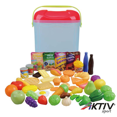 Műanyag élelmiszer készlet dobozban