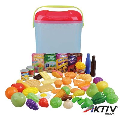 Műanyag élelmiszer készlet dobozban