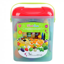 Műanyag élelmiszer készlet dobozban