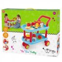 Teázó készlet zsúrkocsival