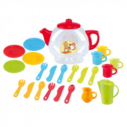 Teázó készlet teáskanna tárolóban Sportszer Playgo