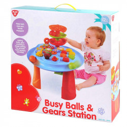 Szivárvány fogaskerekek bébi játszó asztal