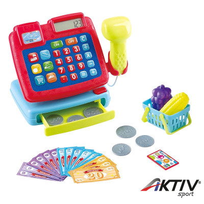 Pénztárgép vonalkódolvasóval és kártyaolvasóval