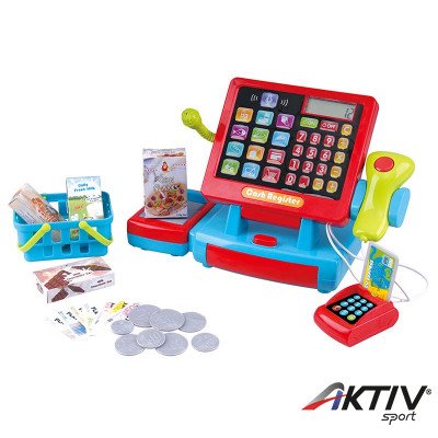 Modern pénztárgép készlet mikrofonnal