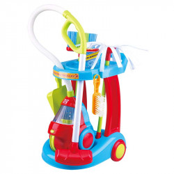Takarító kocsi porszívóval 7 db-os Sportszer Playgo