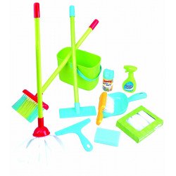 Takarító készlet 10 db-os Sportszer Playgo