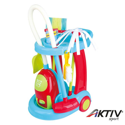 Takarító kocsi porszívóval szívó funkció nélkül