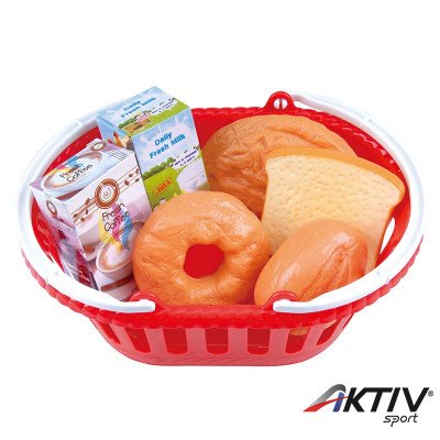 Pékáru készlet kosárban 10 db-os