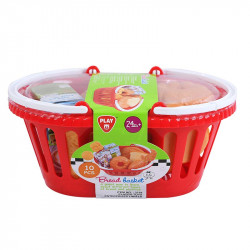 Pékáru készlet kosárban 10 db-os