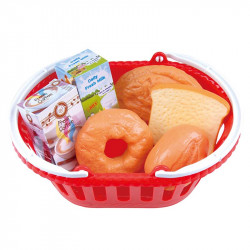 Pékáru készlet kosárban 10 db-os Sportszer Playgo