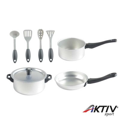 Fém edénykészlet 8 db-os