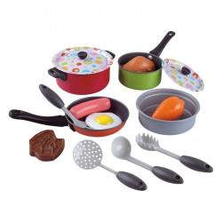 Dekor fém edénykészlet 15 db-os Sportszer Playgo