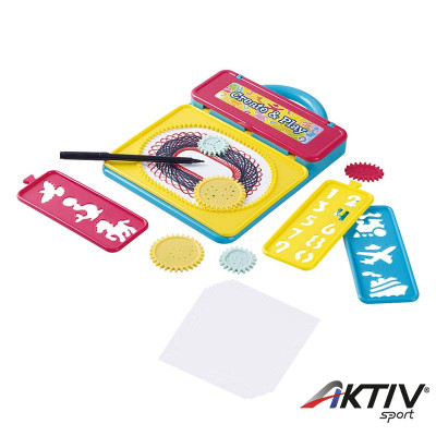 Kreatív spirál rajzoló készlet