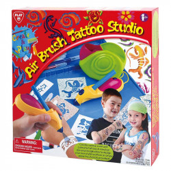 Kompresszoros tetováló készlet piros