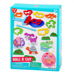 Gyurmakészlet hengerrel, formákkal