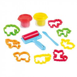Gyurmakészlet hengerrel, formákkal Sportszer Playgo