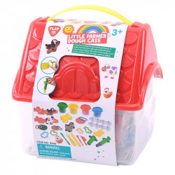 Házikós gyurmakészlet ház körüli állatok