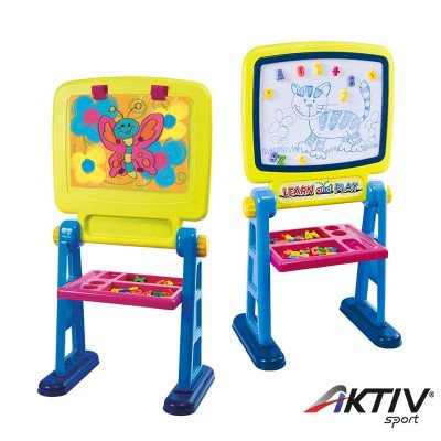 Kétoldalú rajztábla mágneses felülettel