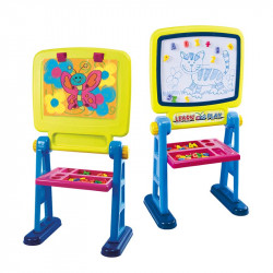 Kétoldalú rajztábla mágneses felülettel Készségfejlesztő játékok Playgo